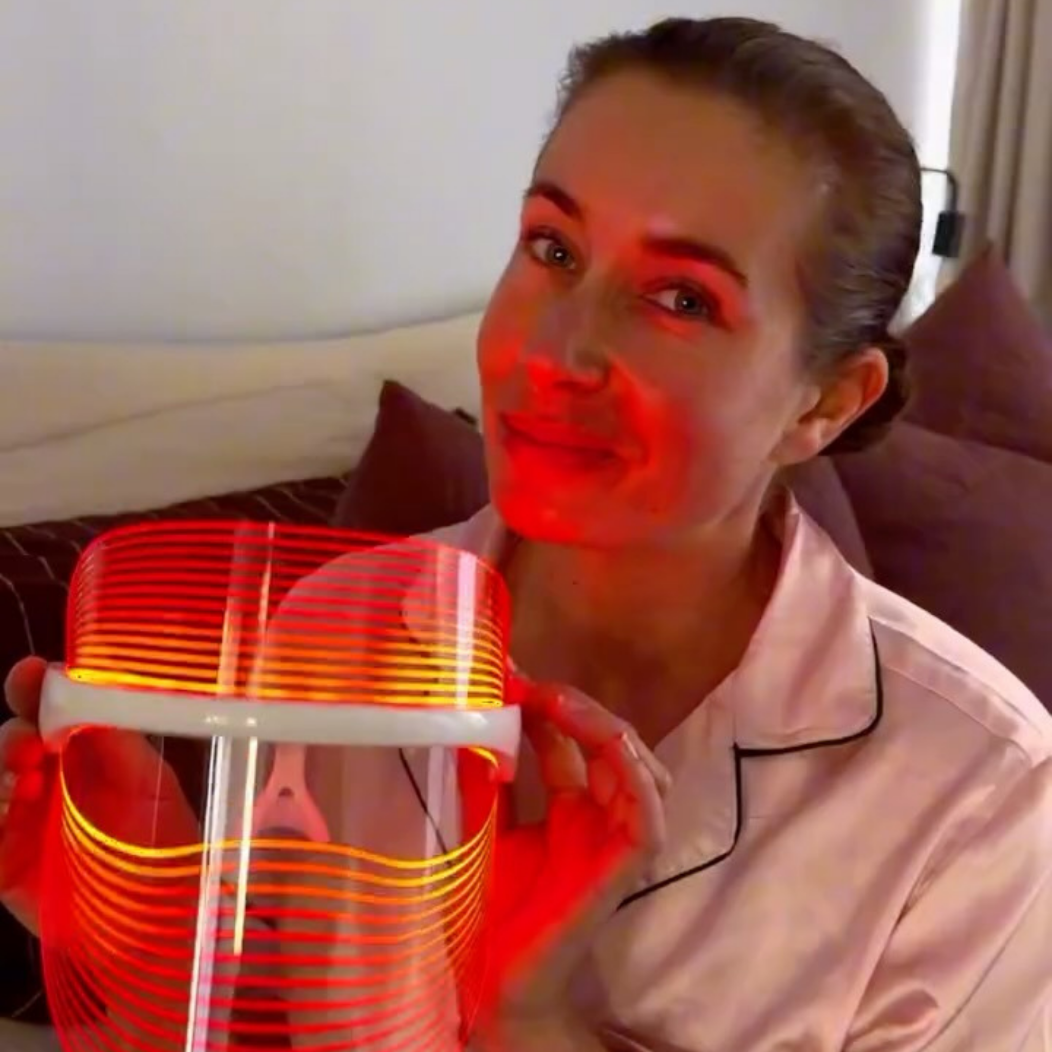 3'ü 1 Arada LED Işık Terapisi Maskesi